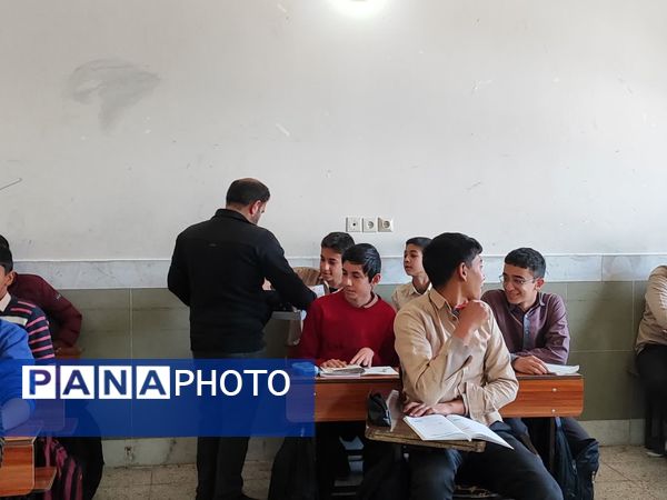 مراسم میلاد حضرت ابوالفضل(ع) در دبیرستان میثاق