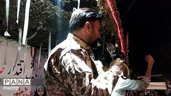 رزمایش «جان‌فدا»؛ نمایش آمادگی مردم نیشابور برای دفاع از کشور