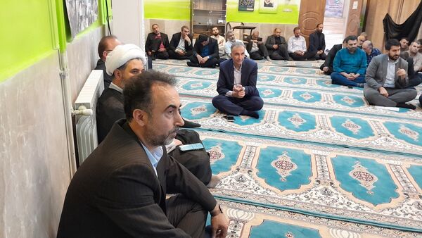 مراسم سالگرد شهادت آیت‌الله رئیسی در اداره‌کل آموزش‌وپرورش استان البرز 
