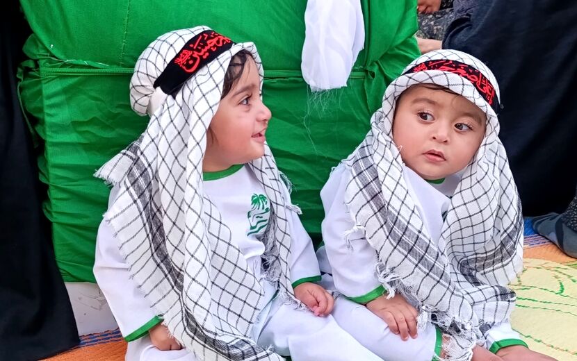 همایش شیرخوارگان حسینی در شهرستان میناب