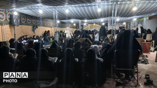 مراسم احیای شب بیست و سوم ماه رمضان در لارستان 