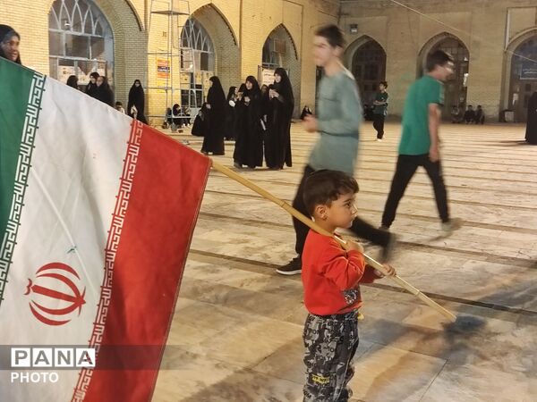  قاب پانا میزبان غرفه کودک در حسینیه امام خمینی 