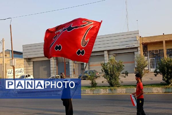 خروش کاروان پیاده‌روی یکصدهزار نفری «مشایه اهواز» 