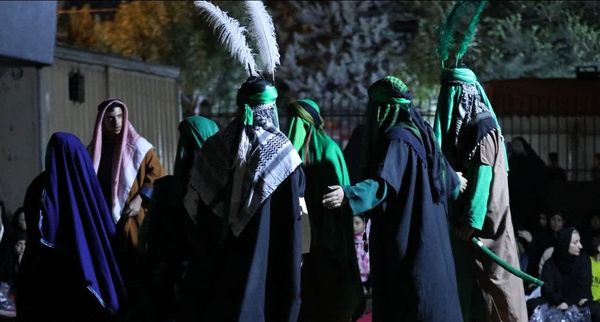 برگزاری مراسم تعزیه خوانی در کرج 