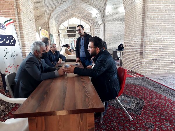 میز خدمت شهرستان نیشابور  در اولین هفته آذر ماه