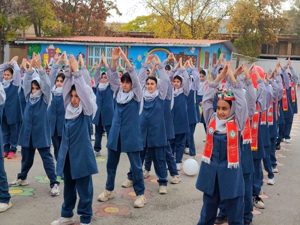 صبحگاهی از جنس شادی و نشاط