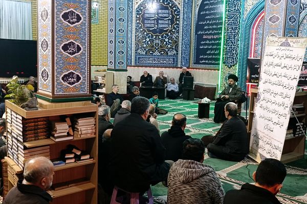 مراسم عزاداری شهادت امام هادی (ع) در پردیس