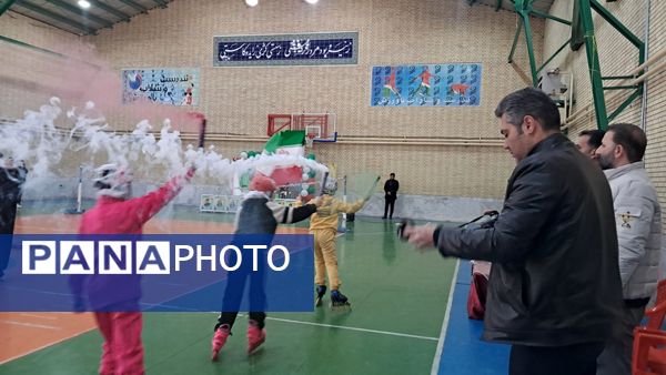 برگزاری مسابقات جام اقتدار ایران در شهرستان سامان با حضور پرشور دانش‌آموزان