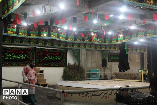 کربلا در قاب تعزیه در شهر سامان 