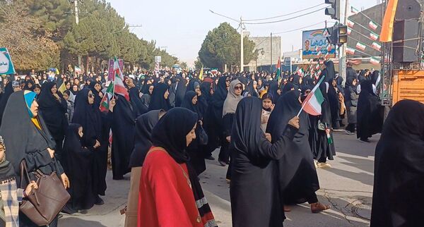 حضور باشکوه مردم جاجرم در جشن چهل و پنجمین فجر انقلاب