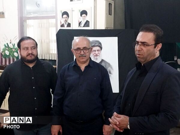 مدرسه شاهد شهیده ناهید فاتحی؛ میزبان زائران مراسم تشییع رهبر شهید
