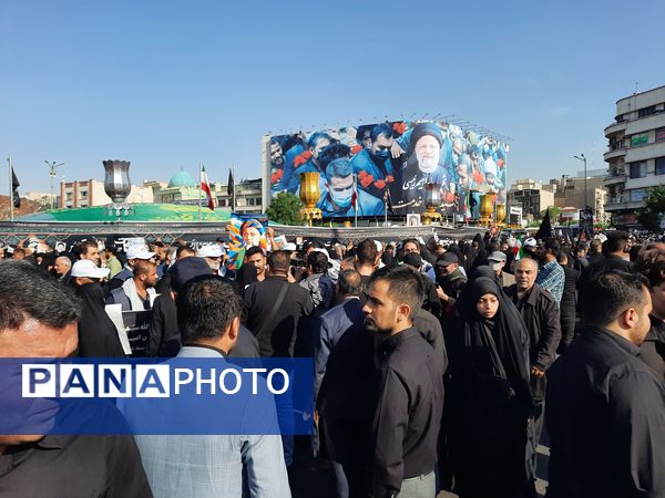 وداع با سید الشهدا خدمت