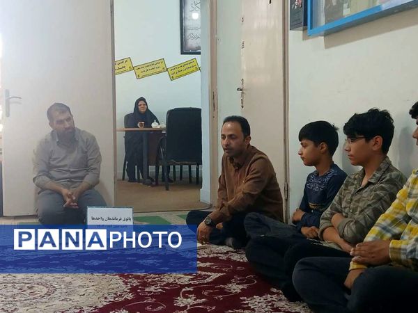 جلسه فرماندهان واحدهای بسیج مدارس شهرستان خلیل‌آباد 