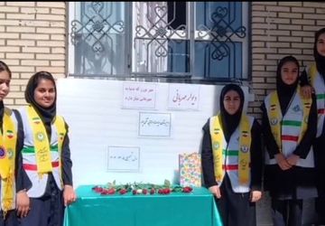 جشن عاطفه‌ها در دبیرستان تقی‌پور مراغه