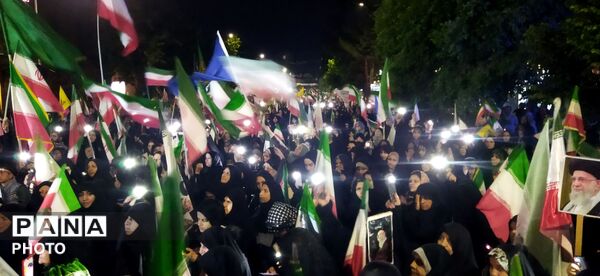  نیشابور در میدان خونخواهی ،شبی دیگر از حماسه آفرینی مردمی نیشابور در قاب پانا 