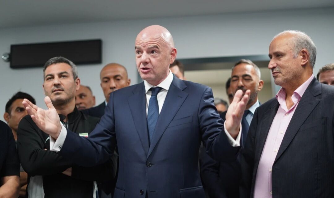 تشکر رئیس FIFA از فدراسیون فوتبال ایران