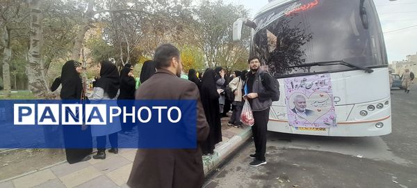 آخرین اعزام راهیان‌نور ناحیه 4 کرج