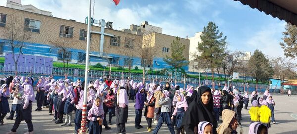 برپایی موکب حضرت رقیه(س) در دبستان شاهد تحقیقی ناحیه۶