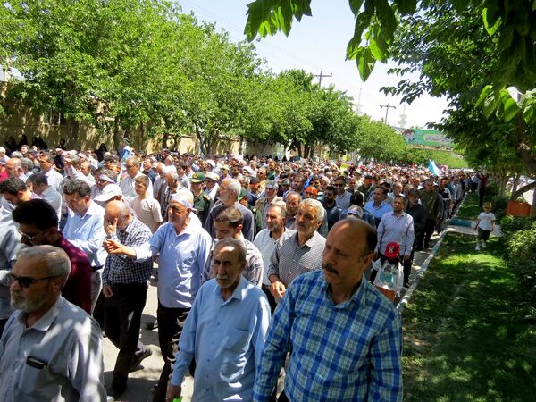 برگزاری راهپیمایی جمعه‌های خشم در بجنورد