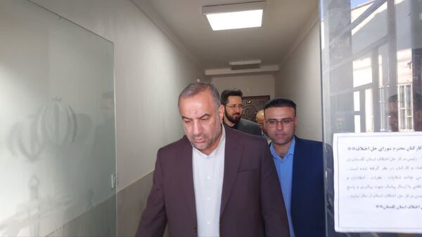 کلنگ زنی ساختمان دادگاه بخش فندرسک