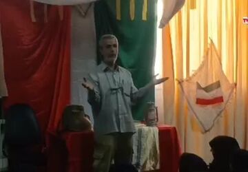  یادواره شهدا در مدرسه حانیه و مهدیه روستای صرم