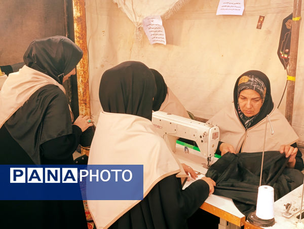 عاشقان حسینی در مسیر پیاده‌روی اربعین حسینی