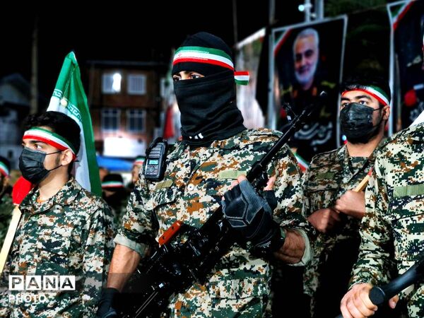رزمایش جانفدا برای ایران امام رضایی در گلوگاه