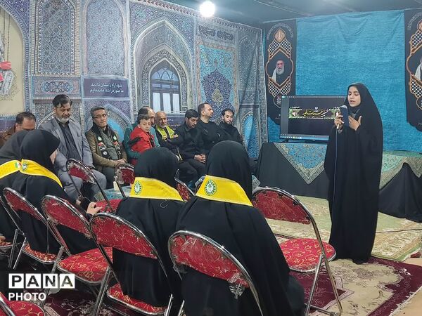 خدمت رسانی اعضای سازمان دانش‌آموزی استان سمنان به مردم در قالب پویش راویان و پیشتازان فتح