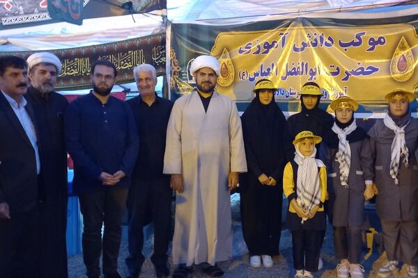 بازدید قائم مقام سازمان دانش‌آموزی کشور از مواکب استان کرمانشاه 