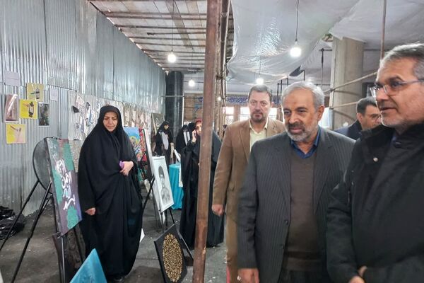 برپایی نمایشگاه دستاورهای دانش‌آموزان منطقه کهریزک 