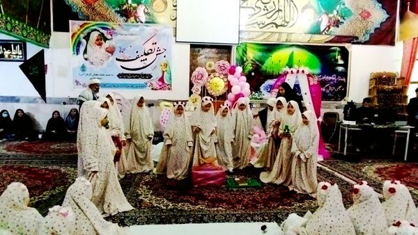 جشن بزرگ تکلیف دختران شهر کلات 