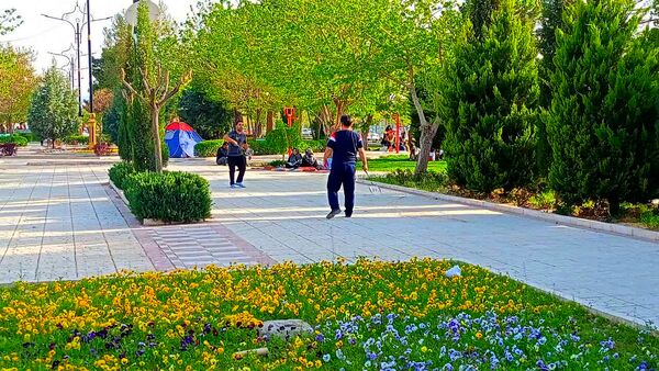 روز سیزده بدر در کاشمر 