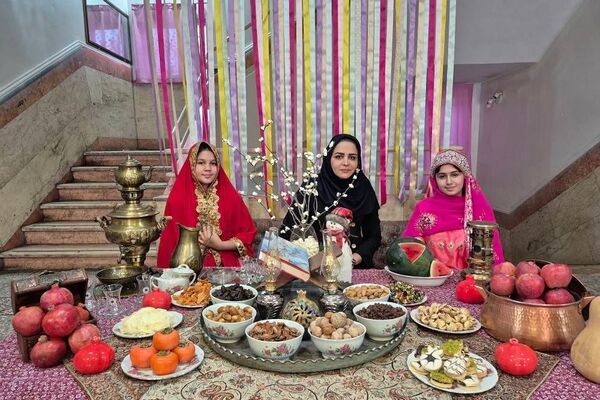 جشن یلدا در ناحیه دو شهرری 