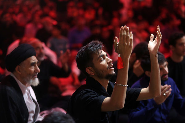 عزاداری سالروز شهادت امام حسن مجتبی(ع) در حرم حضرت معصومه(س)