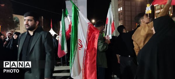 همایش عظیم وفاداری به وطن در بلوار فضل نیشابور