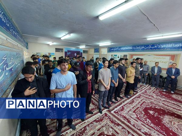 مراسم تجلیل از ستارگان دبیرستان عابدینی خرم ملارد 