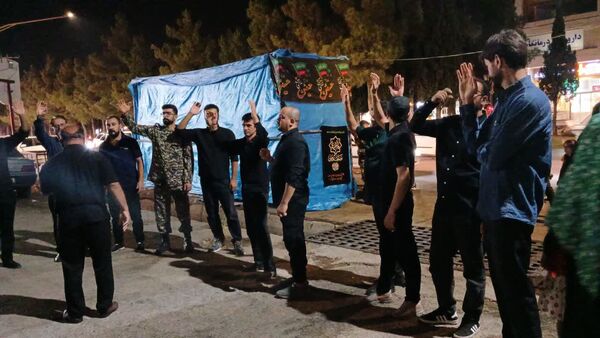 سوگواری ناشنوایان یاسوج در شب هفتم محرم 