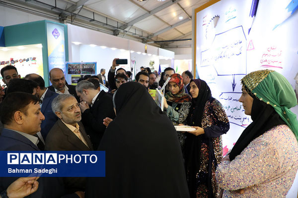 بازدید وزیر آموزش و پرورش از دومین رویداد بین‌المللی الف‌تا