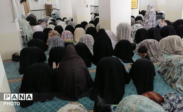 نماز جمعه در مسجد جامع شهرستان خلیل‌آباد