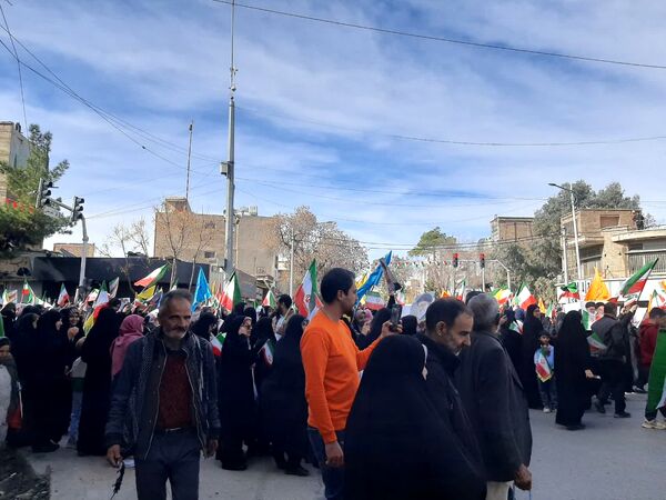 راهپیمایی پیروزی انقلاب اسلامی در کرمان