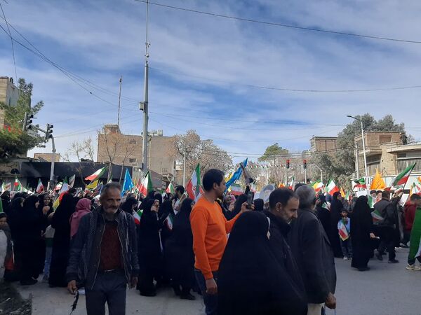 راهپیمایی پیروزی انقلاب اسلامی در کرمان