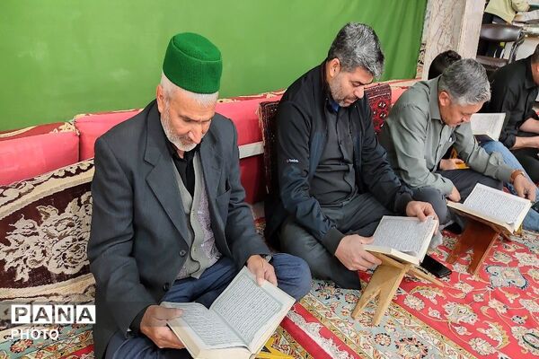 قرائت قرآن در شب بیست سوم ماه مبارک رمضان مسجد جامع شهر بار 