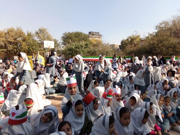 مراسم ۱۳ آبان در مجتمع آموزشی المهدی(عج)