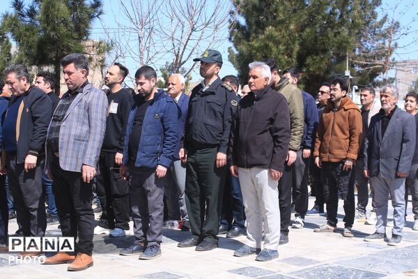 تشییع پیکر شهید سرگرد «جواد عبدی» در حملات آمریکایی - صهیونی