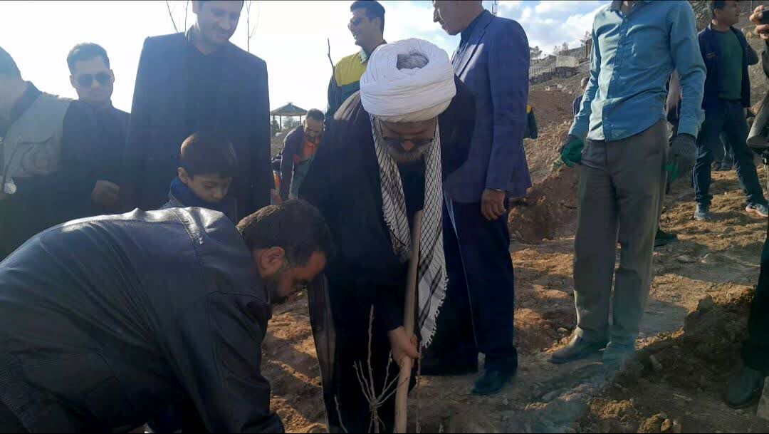 جشن روز درختکاری در بامشار کاشمر 