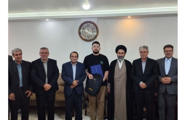 تجلیل از رتبه ۸۶ کنکور سراسری در خلخال