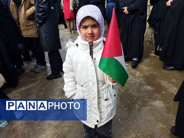 راهپیمایی یوم الله ۲۲ بهمن در شهر راز