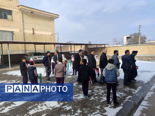 مراسم گرامیداشت شهید حاج قاسم سلیمانی در شهرستان سامان