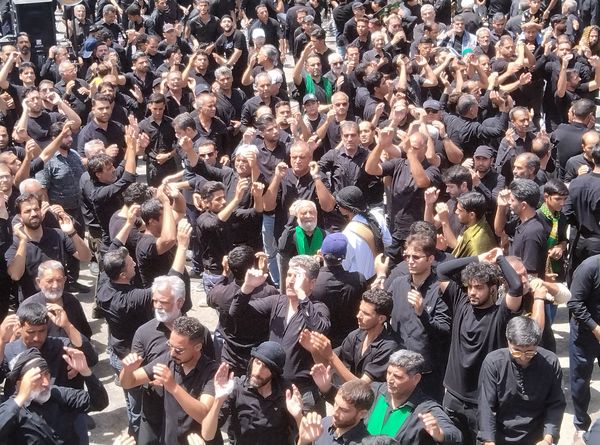 عزاداری عاشورای حسینی در میدان قتلگاه بیرجند 