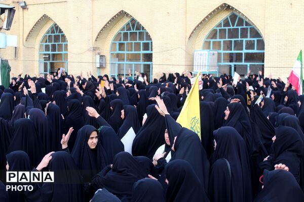 آیین سوگواری شهادت قائد امت در نیشابور 
